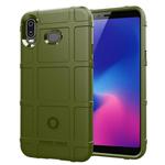 Shockproof Protector Cover Full Coverage Silicone Case for Samsung Galaxy A6s (Army Green)