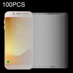100 PCS For Galaxy J7 (2017) (EU Version) 0.26mm 9H Surface Hardness 2.5D Explosion-proof Non-full Screen Tempered Glass Screen Film
