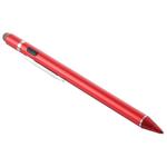 1.5-2.3mm Rechargeable Capacitive Touch Screen Active Stylus Pen(Red)