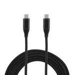 Type-C Weave Style Charging Data Cable(Black)