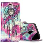 For Galaxy S9 Butterfly Wind Chimes Pattern Horizontal Flip Leather Case with Holder & Card Slots & Wallet