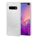 GOOSPERY I JELLY METAL TPU Case for Galaxy S10+(White)