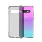 Transparent Shockproof  TPU Case for Galaxy S10+(Grey)