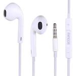 M27 3.5mm Stereo Dynamic Bass Earphone with Mic (White)