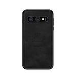 PINWUYO Shockproof Waterproof Full Coverage PC + TPU + Skin Protective Case for Galaxy S10(Black)