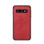 PINWUYO Shockproof Waterproof Full Coverage PC + TPU + Skin Protective Case for Galaxy S10(Red)