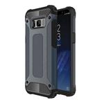 For Galaxy S8 + / G955 Tough Armor TPU + PC Combination Case(Dark Blue)