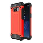 For Galaxy S8 + / G955 Tough Armor TPU + PC Combination Case(Red)