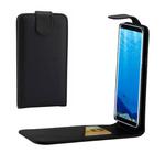 For Galaxy S8 + / G9550 Vertical Flip Leather Case with Card Slot(Black)