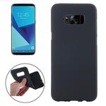 For Galaxy S8 Frosted Soft TPU Protective Case(Black)