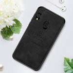 PINWUYO Shockproof Waterproof Full Coverage PC + TPU + Skin Protective Case for Galaxy A30 (Black)