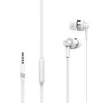 Langsdom MJ61 In-Ear Round Wire Headphones(White)