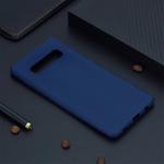 Candy Color TPU Case for Samsung Galaxy S10(Blue)