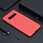 Candy Color TPU Case for Samsung Galaxy S10(Red)
