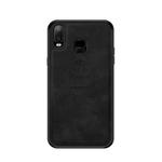 PINWUYO Shockproof Waterproof Full Coverage PC + TPU + Skin Protective Case for Galaxy A6s (Black)