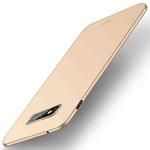 MOFI Frosted PC Ultra-thin Full Coverage Case for Galaxy S10e(Gold)