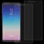 2 PCS 0.26mm 9H 2.5D Tempered Glass Film for Galaxy A9 Star