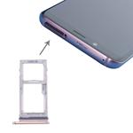 For Galaxy S9+ / S9 SIM & SIM / Micro SD Card Tray(Rose Gold)