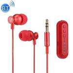 OVLENG M6 Sports Lavalier Bluetooth Stereo Earphone, Support TF Card, For iPad, iPhone, Galaxy, Huawei, Xiaomi, LG, HTC and Other Smart Phones (Red)