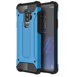 For Galaxy S9+ TPU + PC 360 Degree Protection Shockproof Protective Back Case(Blue)