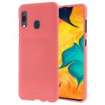 GOOSPERY SOFT FEELING Liquid TPU Drop-proof Soft Case for Galaxy A30 (Pink)