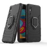 PC + TPU Shockproof Protective Case for Galaxy A2 Core, with Magnetic Ring Holder (Black)