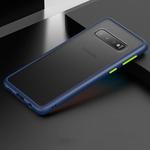 Shockproof  Frosted PC+ TPU Case for Galaxy S10(Blue)