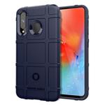 Shockproof Protector Cover Full Coverage Silicone Case for Galaxy A60 (Blue)