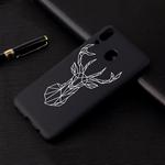 Elk Painted Pattern Soft TPU Case for Galaxy A40