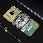 Cat Painted Pattern Soft TPU Case for Galaxy J6+