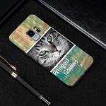 Cat Painted Pattern Soft TPU Case for Galaxy S9