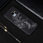 Lotus Pond Painted Pattern Soft TPU Case for Galaxy S9