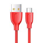 JOYROOM S-M355 Yue Series 2.0A 1m PVC Cord USB to Micro USB Data Sync Charge Cable, For Galaxy, Huawei, Xiaomi, LG, HTC and Other Smart Phones (Red)