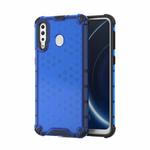 Honeycomb Shockproof PC + TPU Case for Galaxy M30 (Blue)