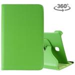 Litchi Texture Rotating ClassicBusiness Horizontal Flip Leather Case for Galaxy Tab A 8.0 T387, with Holder(Green)