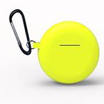For Huawei FreeBuds 3 Silicone Wireless Bluetooth Earphone Protective Case Storage Box(Yellow)