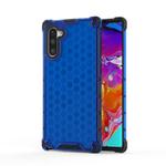 Shockproof Honeycomb PC + TPU Case for Galaxy Note 10 (Blue)