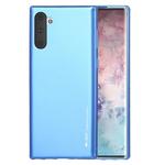 GOOSPERY i-JELLY TPU Shockproof and Scratch Case for Galaxy Note 10(Blue)