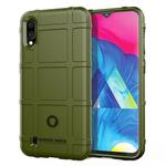 Shockproof Rugged  Shield Full Coverage Protective Silicone Case for Galaxy M10 (Army Green)
