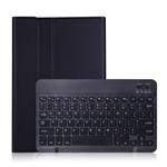 A860 For Samsung Galaxy Tab S6 10.5 inch T860 / T865 Detachable Bluetooth Keyboard Tablet Case with Pen Holder Elastic Strap(Black)