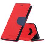 GOOSPERY FANCY DIARY Horizontal Flip PU Leather Case for Galaxy S10e, with Holder & Card Slots & Wallet(Red)