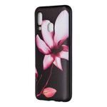 Embossed Painted Lotus Pattern TPU Case for Galaxy A40