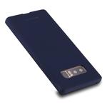 GOOSPERY SOFT FEELING for Galaxy Note 8 Liquid State TPU Drop-proof Soft Protective Back Cover Case (Dark Blue)