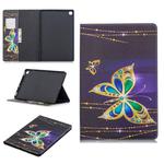 Colored Drawing Big Butterfly Pattern Horizontal Flip Leather Case for Galaxy Tab S5e 10.5 T720 / T725, with Holder & Card Slots & Wallet