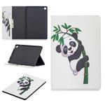 Colored Drawing Panda and Bamboo Pattern Horizontal Flip Leather Case for Galaxy Tab S5e 10.5 T720 / T725, with Holder & Card Slots & Wallet