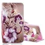 Lotus Pattern Horizontal Flip Leather Case for Galaxy S10 5G, with Holder & Card Slots & Wallet