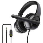 OVLENG OV-P9 360 Degrees Surround Stereo Sound Gaming Headset with Rotating Micphone & Volume Control Cable(Black)