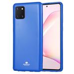 GOOSPERY JELLY Full Coverage Soft Case For Galaxy Note 10 Lite (Blue)