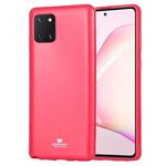 GOOSPERY JELLY Full Coverage Soft Case For Galaxy Note 10 Lite (Rose Red)