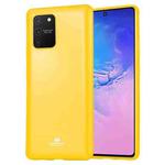 GOOSPERY JELLY Full Coverage Soft Case For Galaxy S10 Lite (Yellow)